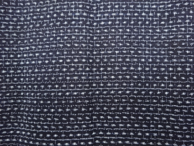 アンティーク　本場泥大島紬男物着物アンサンブル